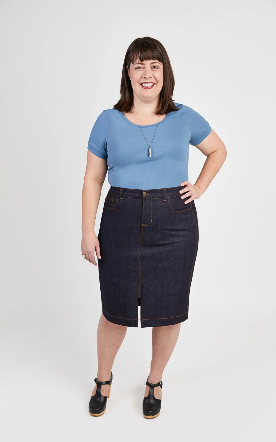 Pattern - Cashmerette - Ellis Denim Skirt