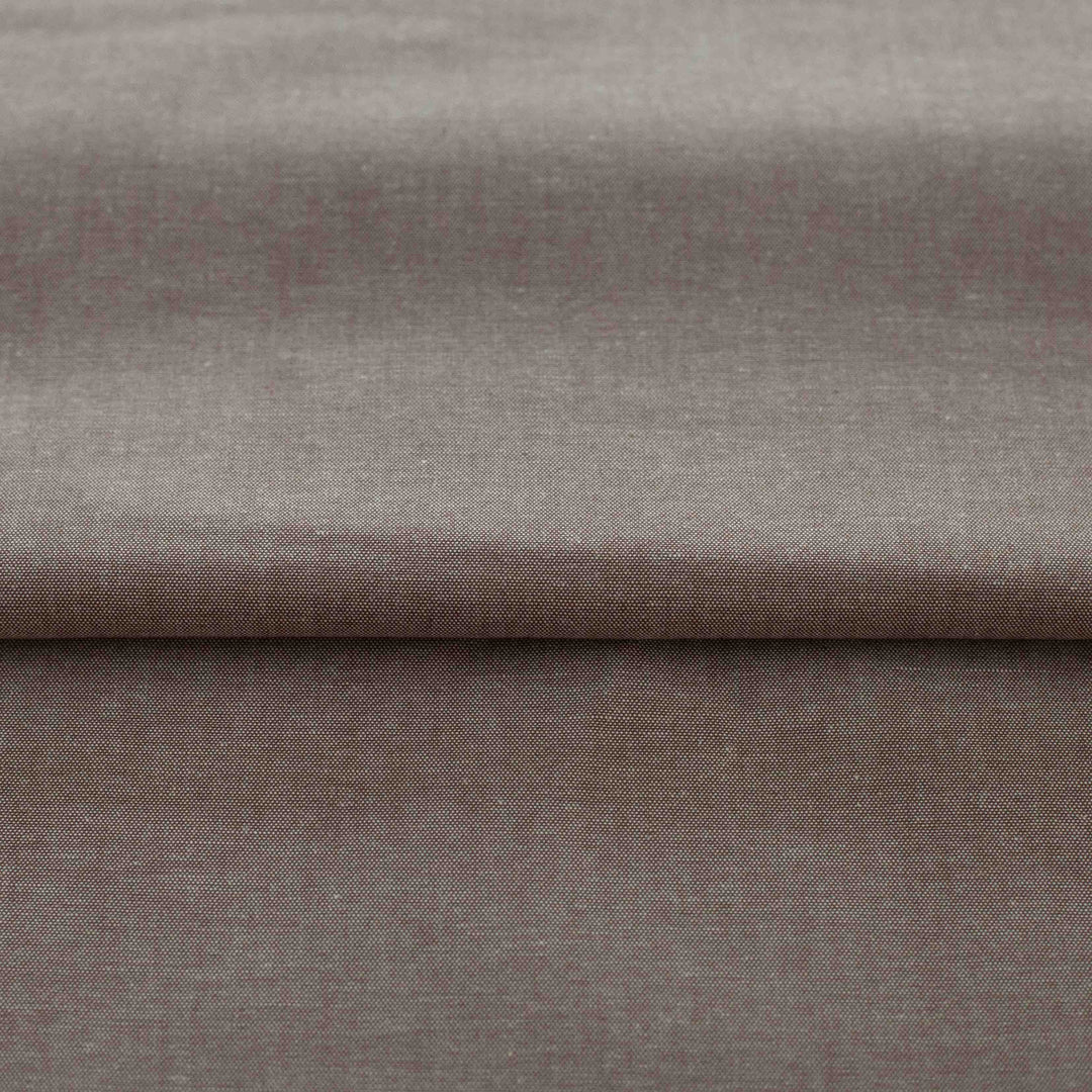 Chambray Shirting - Osaka - Brown