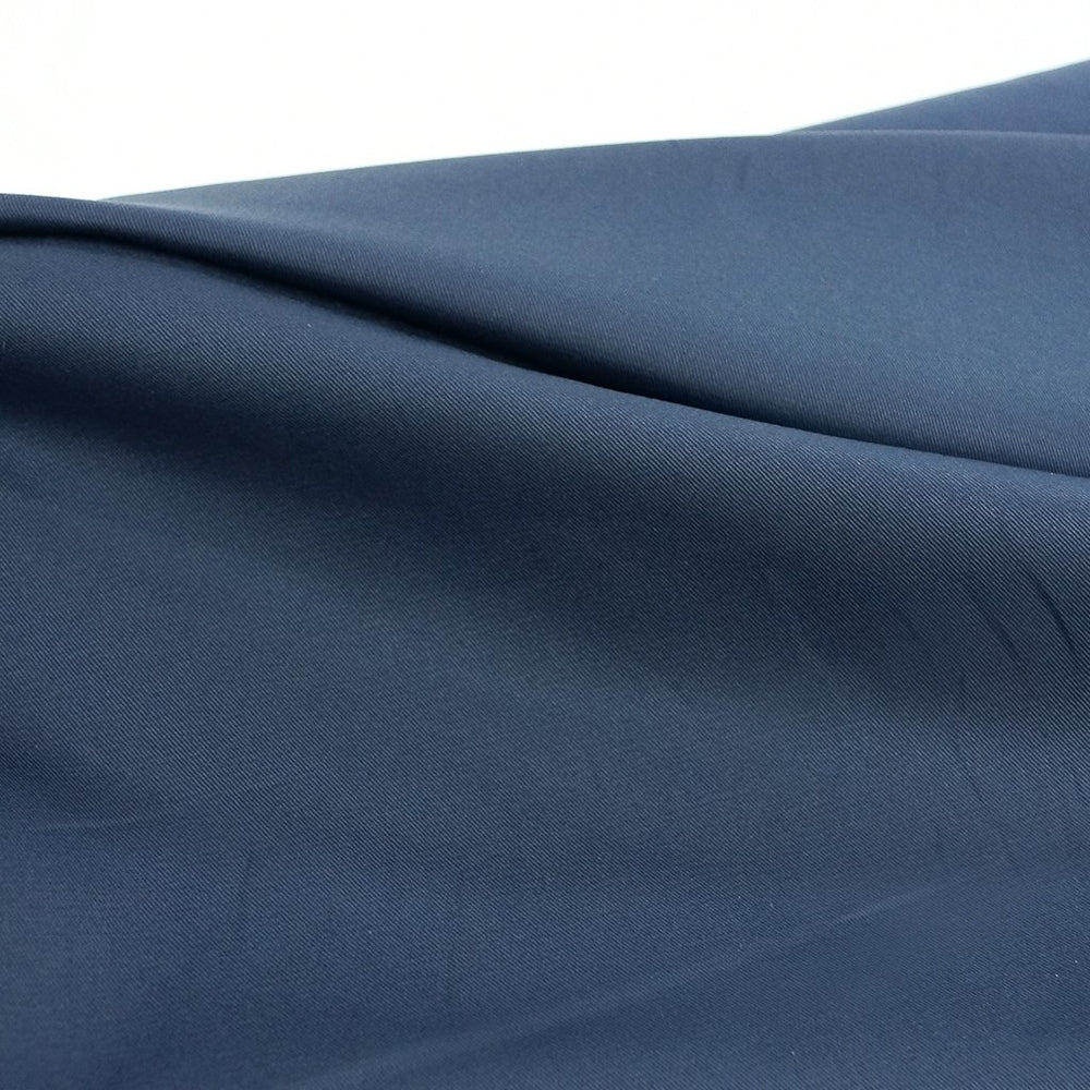 Chino Twill Stretch Light Navy – 97% cotton, 3% Lycra, 8 oz medium-weight stretch fabric, 53/54 inches wide for sewing skirts, trousers, and blazers