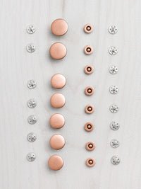 Jeans Making Kit with Button Fly Buttons, Rivets, and Denim Needles for DIY Jeans Crafting