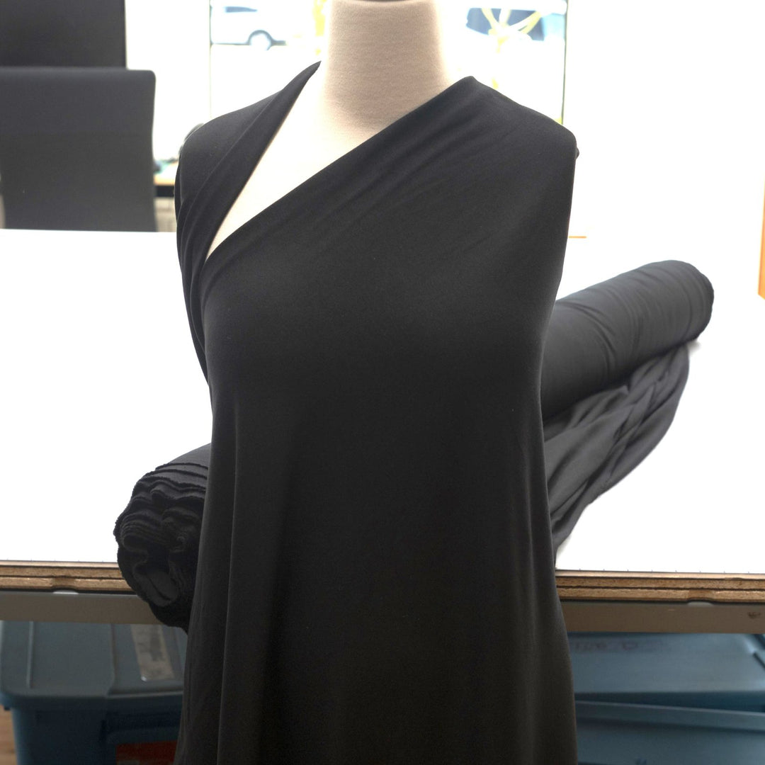 Jersey Knit - Cotton Modal - Black