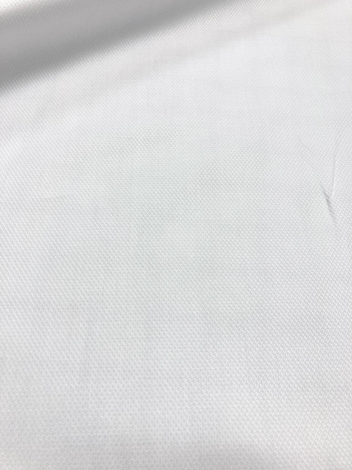 Cotton Pique - Lightweight - White