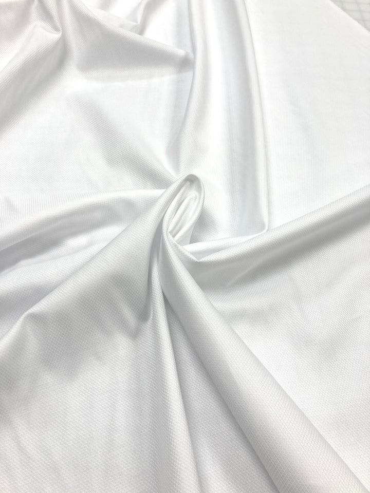 Cotton Pique - Lightweight - White