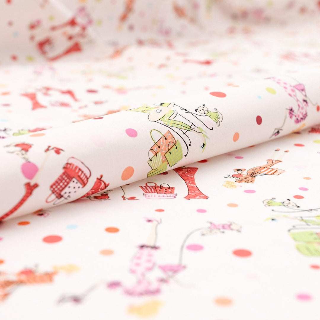 Sew sophistication with Cotton Poplin - "Elegance Diva"! This 100% cotton deadstock fabric (49" wide) is perfect 