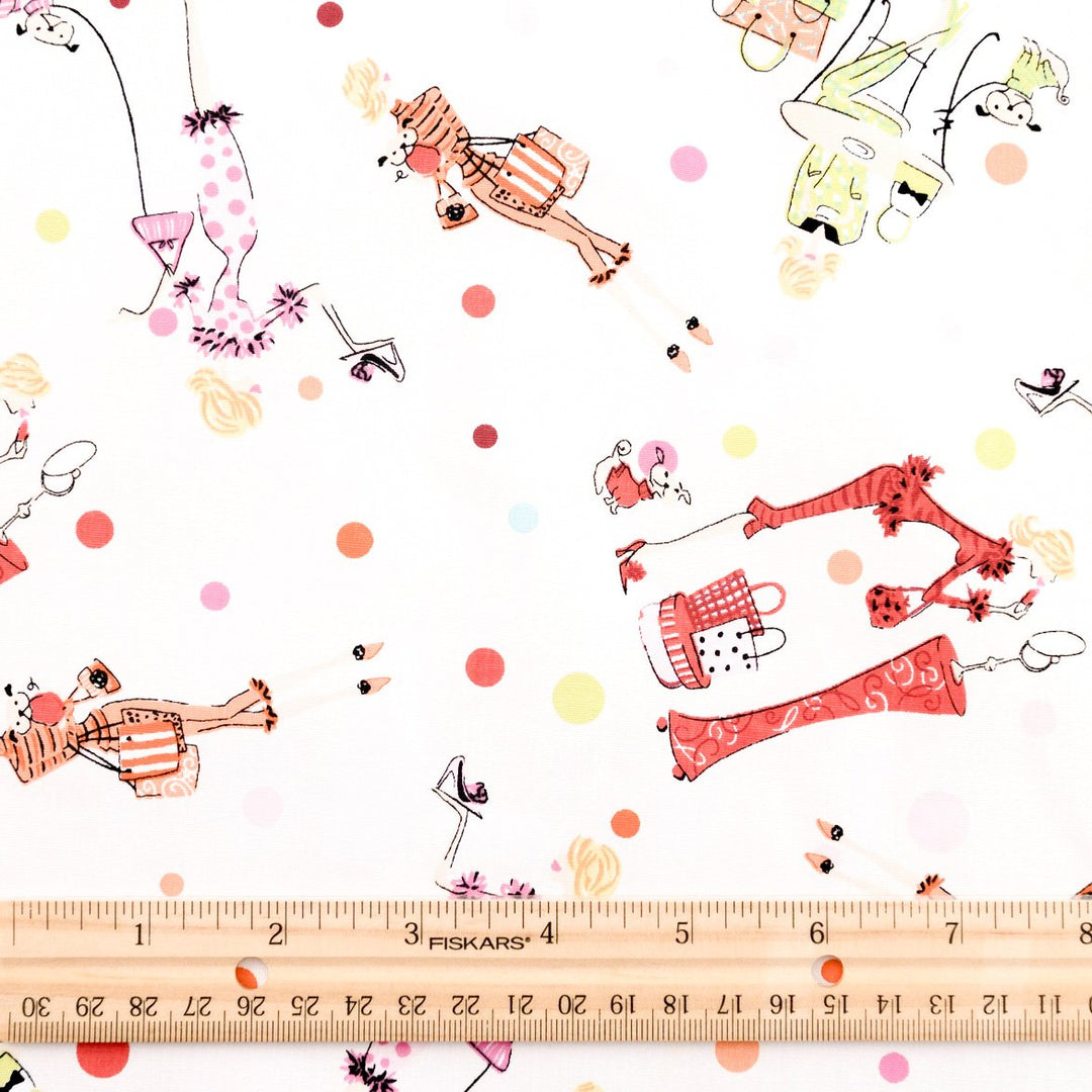 Sew sophistication with Cotton Poplin - "Elegance Diva"! This 100% cotton deadstock fabric (49" wide) is perfect 