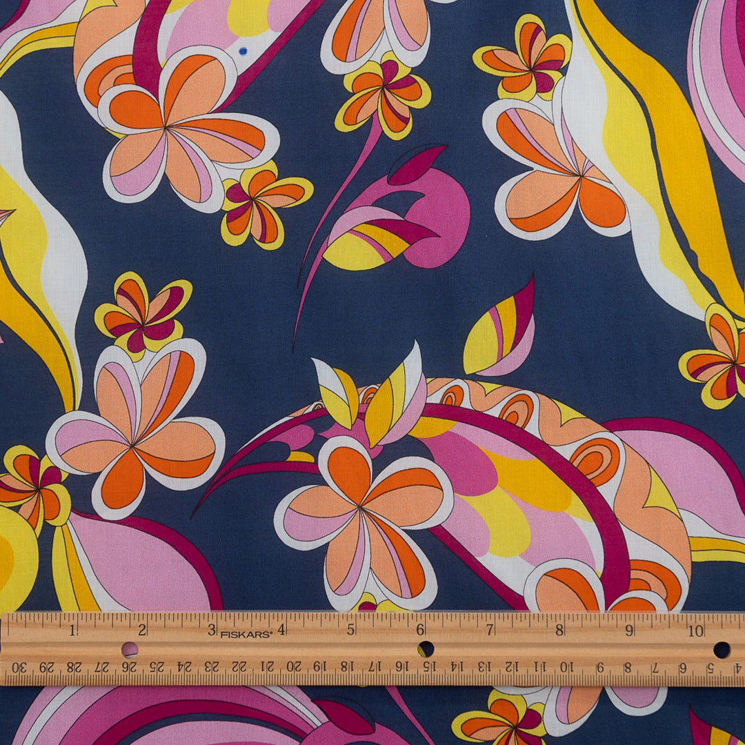 Cotton Poplin - "Groovy Italy"