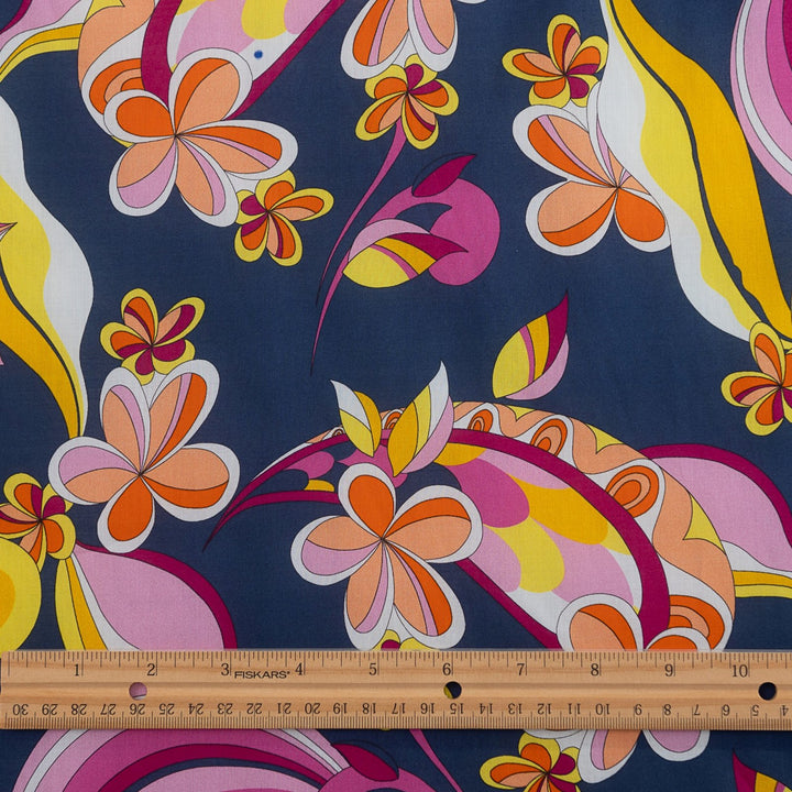 Cotton Poplin - "Groovy Italy"