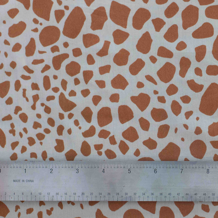 Cotton Shirting - Modern Giraffe