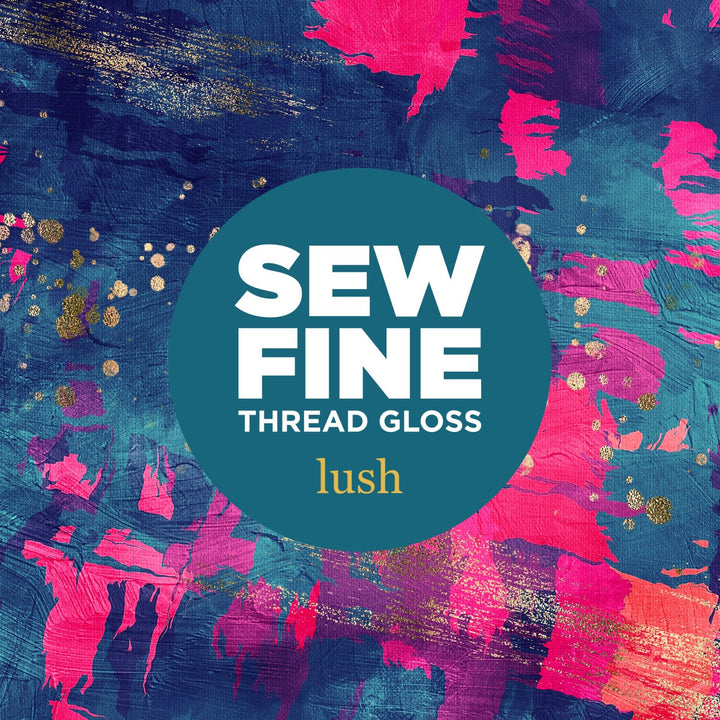 Sew Fine Thread Gloss – Natural Beeswax Thread Conditioner for Hand Sewing & Quilting