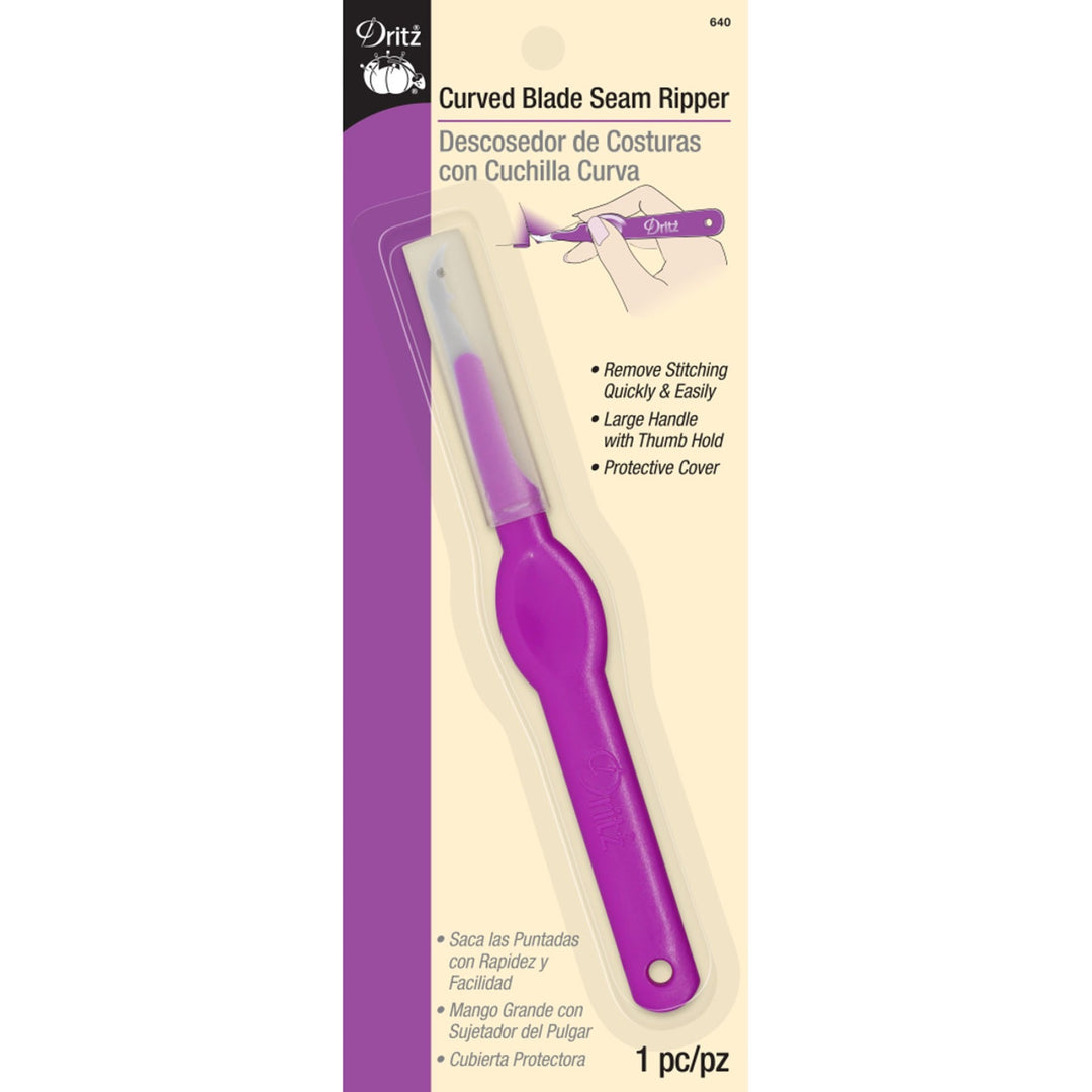 Stitch Ripper Blade Curved Blade Seam Ripper – Dritz | Precision Stitch Remover Tool ...