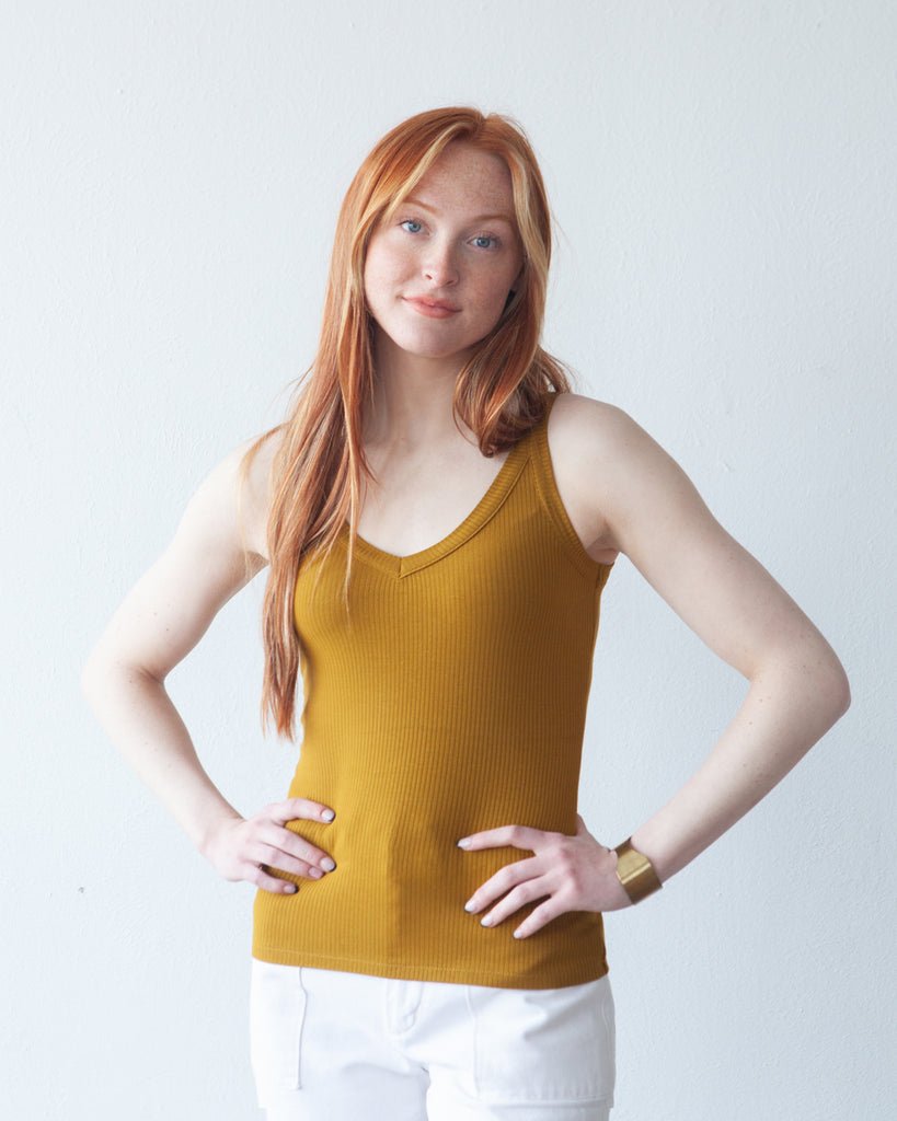 True Bias Zoey Tank & Dress sewing pattern with cropped tank, hip-length tank, and fit-and-flare dress variations in sizes 0–32.