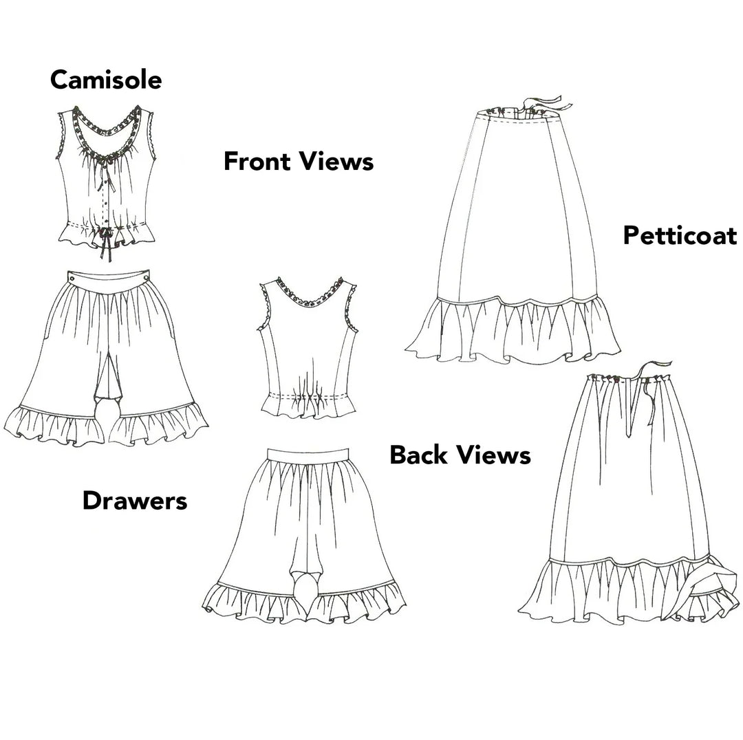 Pattern - Folkwear - Edwardian Underthings
