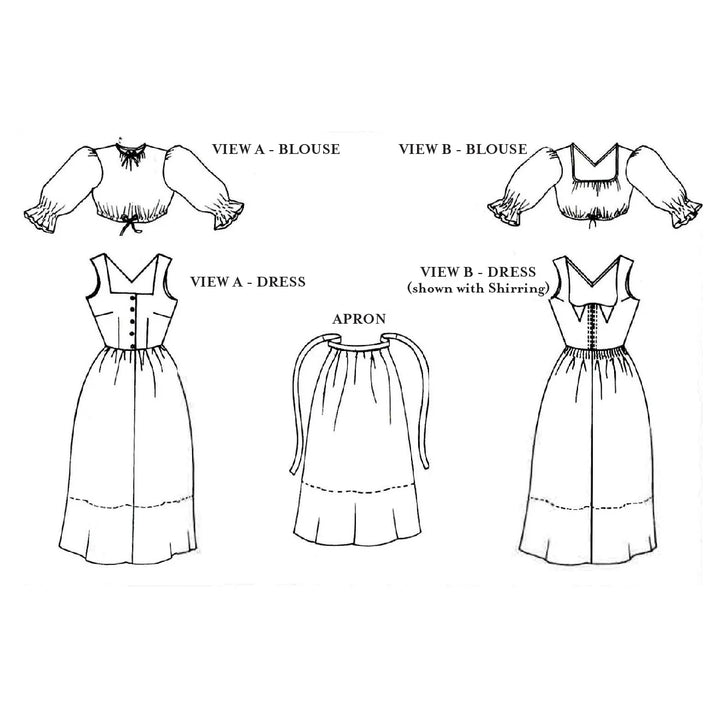 Pattern - Folkwear - Austrian Dirndl