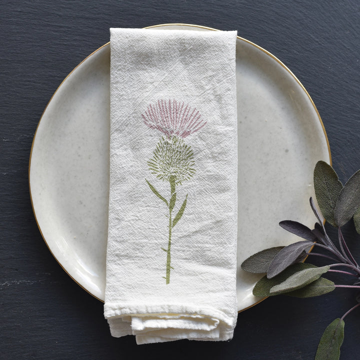 Handpainted Napkins (Set of 4) - Found + Foraged