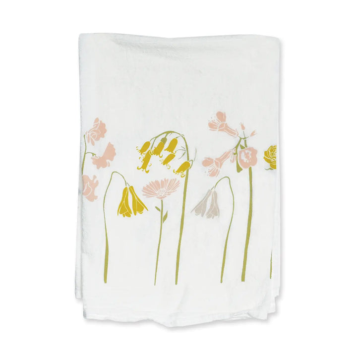 Handpainted Kitchen Towel - Gratitude