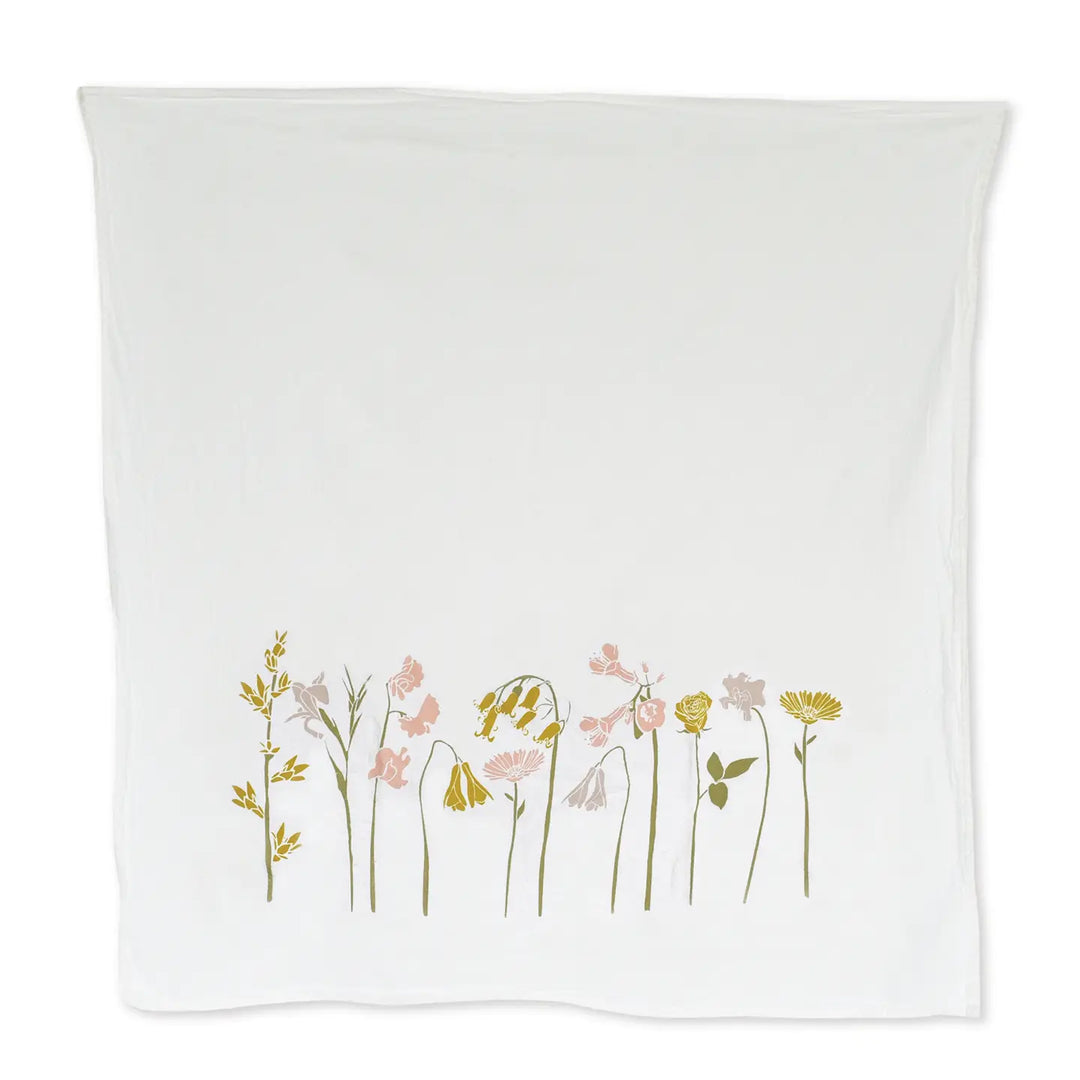 Handpainted Kitchen Towel - Gratitude