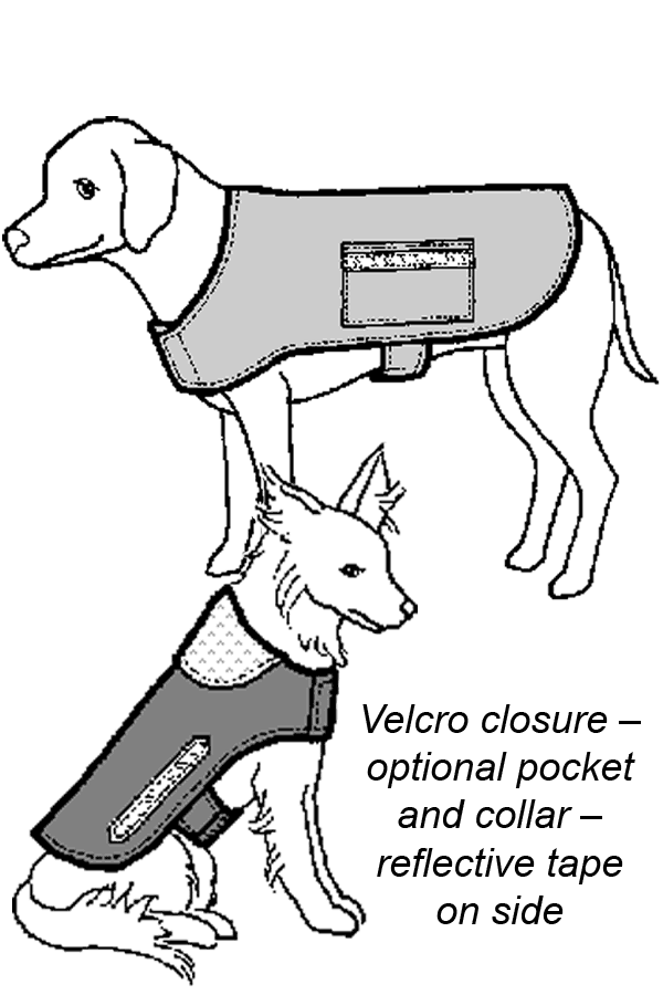 Pattern - Green Pepper - Warm & Dry Dog Coat