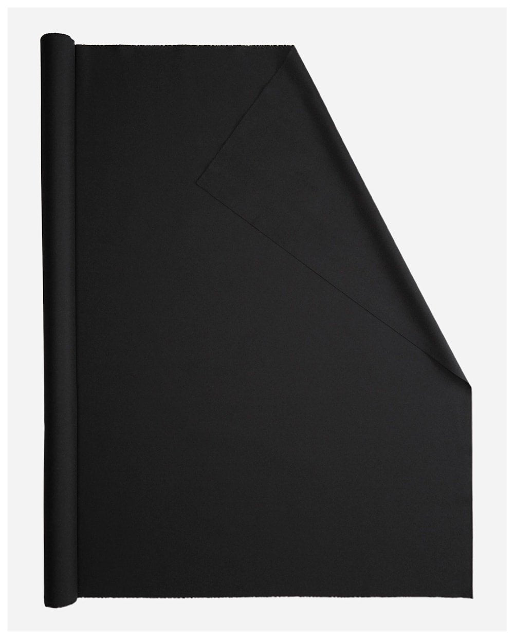 Pendleton Solid Black Wool Suiting Fabric - Premium Tailoring Material for Blazers & Trousers