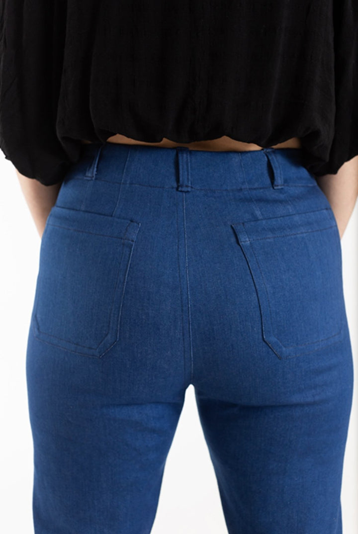 Pattern - Chalk & Notch - Isle Jeans