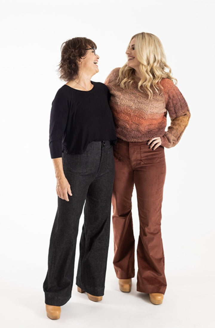 Pattern - Chalk & Notch - Isle Jeans