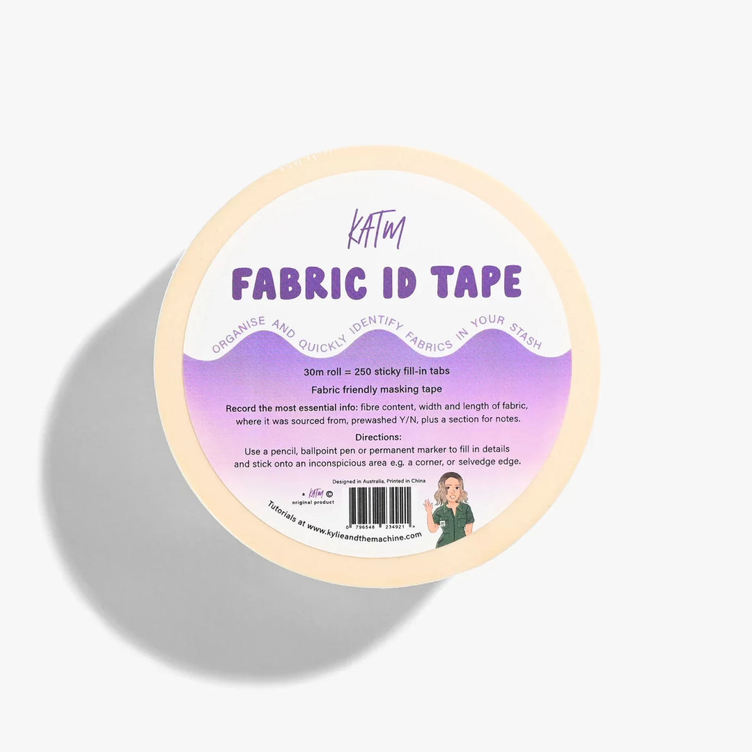 Kylie and the Machine Fabric ID Tape – Adhesive Labeling Tape for Sewing & Quilting Organization