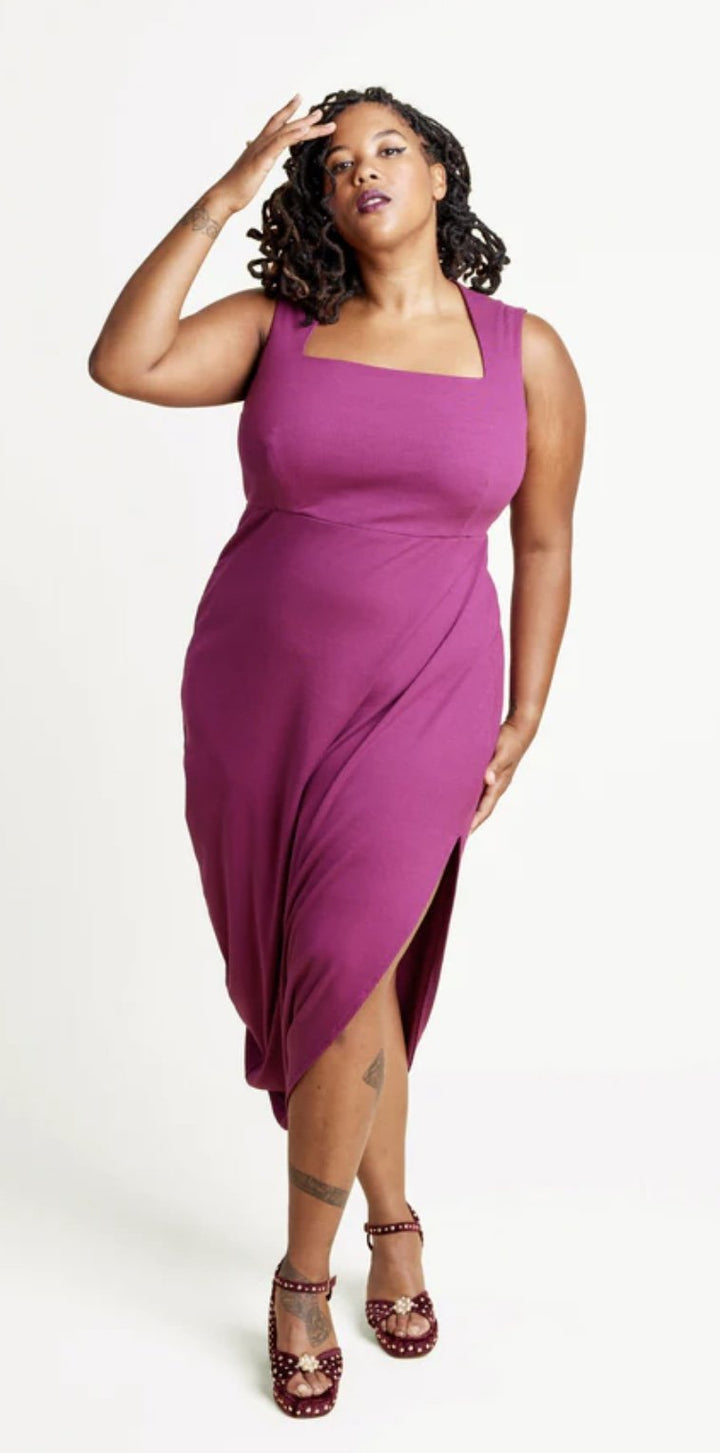 Cashmerette Grafton Dress, Top & Skirt Mix & Match sewing pattern for curvy sizes 12-32 with 400+ customizable options