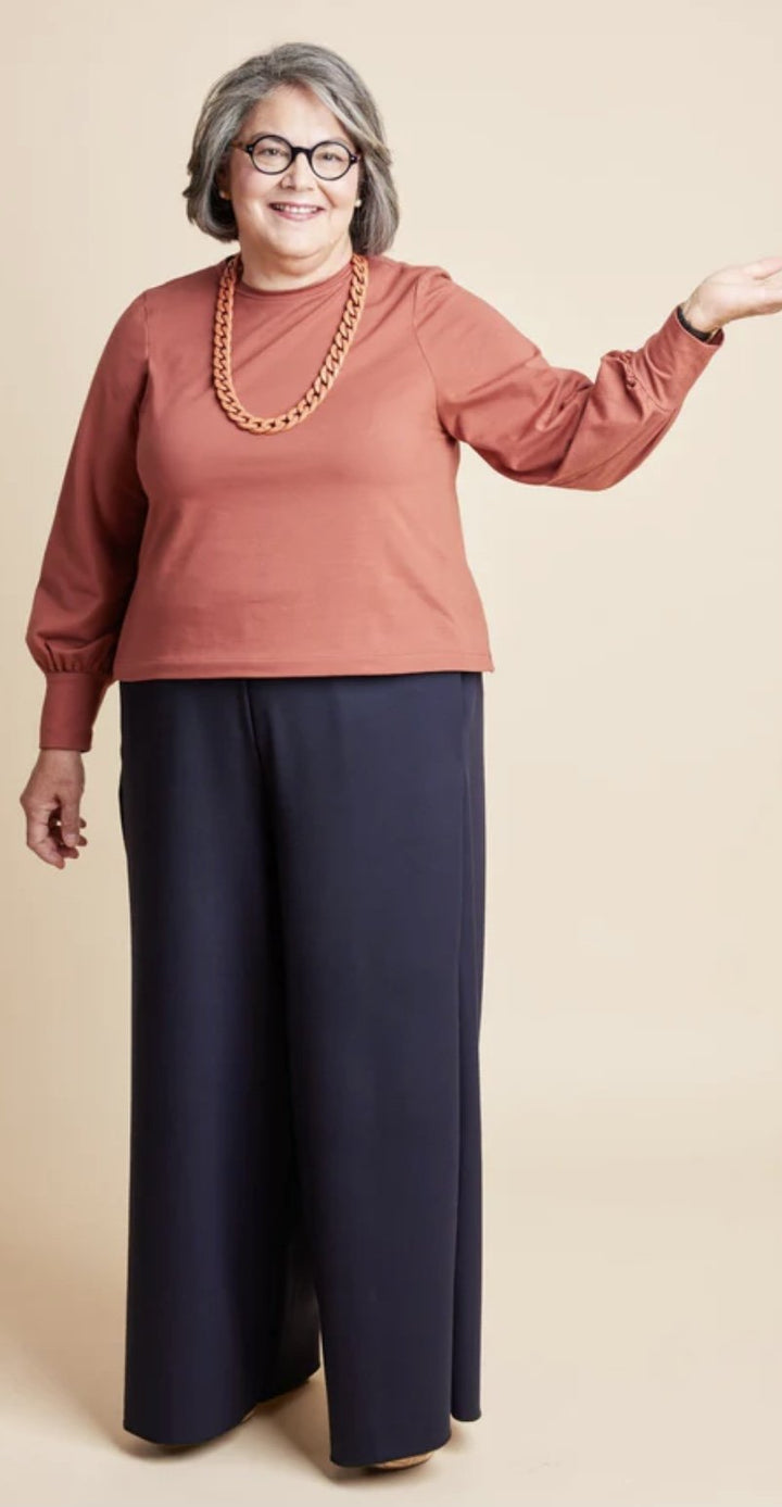 Cashmerette Grafton Dress, Top & Skirt Mix & Match sewing pattern for curvy sizes 12-32 with 400+ customizable options