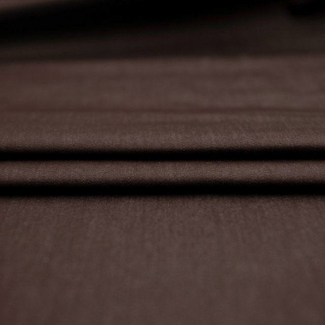 Toasted Brown Chambray Shirting Fabric - 100% Cotton, 54-Inch Wide, Deadstock Material for Shirts and Dresses