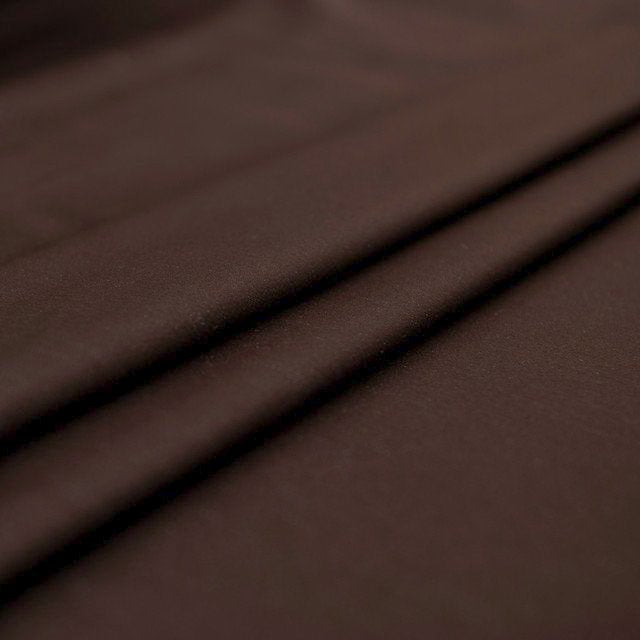 Toasted Brown Chambray Shirting Fabric - 100% Cotton, 54-Inch Wide, Deadstock Material for Shirts and Dresses
