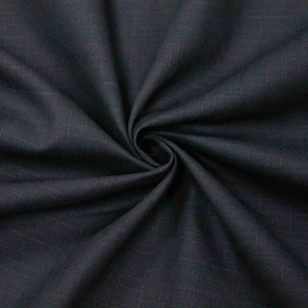 Japanese Dobby Solid - Dark Navy