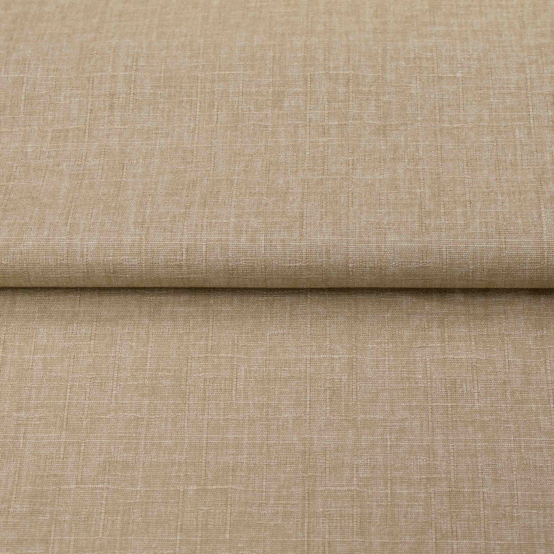 Japanese Heathered Dobby - Dark Beige