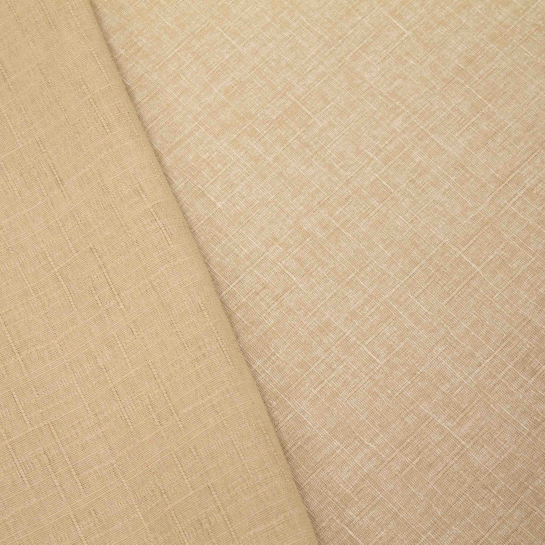 Japanese Heathered Dobby - Dark Beige