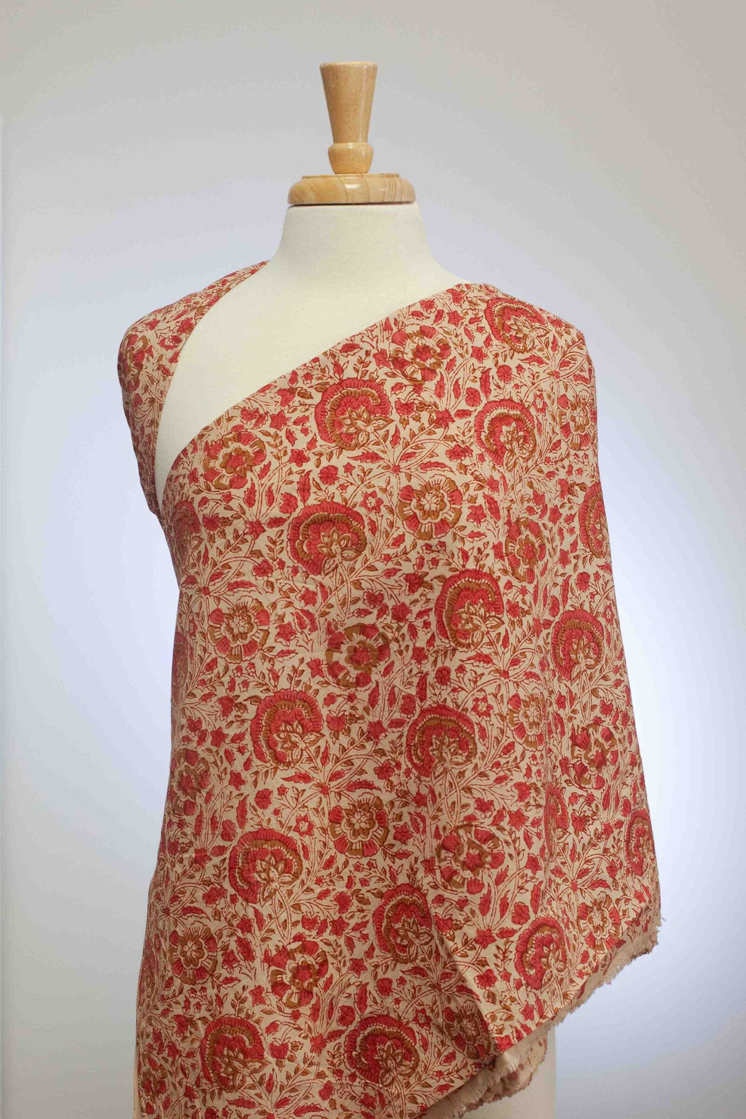 Indian Cotton Print - "Cottage Garden"