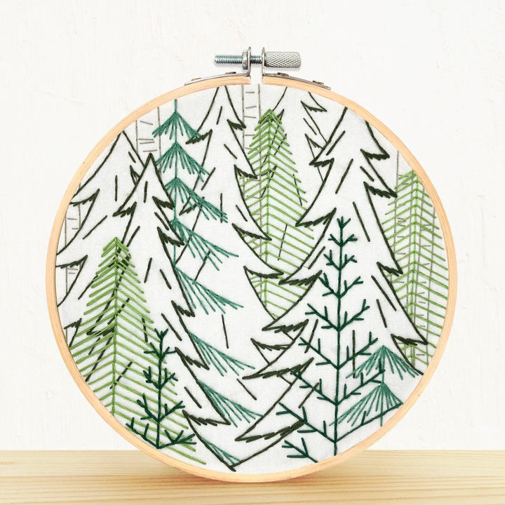 Embroidery Kit - Into the Woods