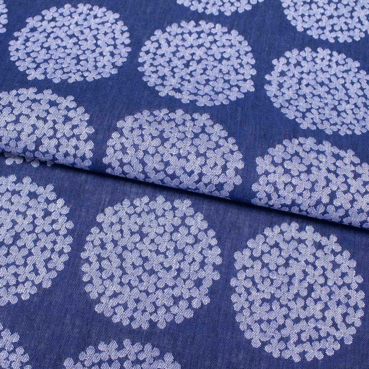 Japanese Cotton Double Jacquard - Flower Ball