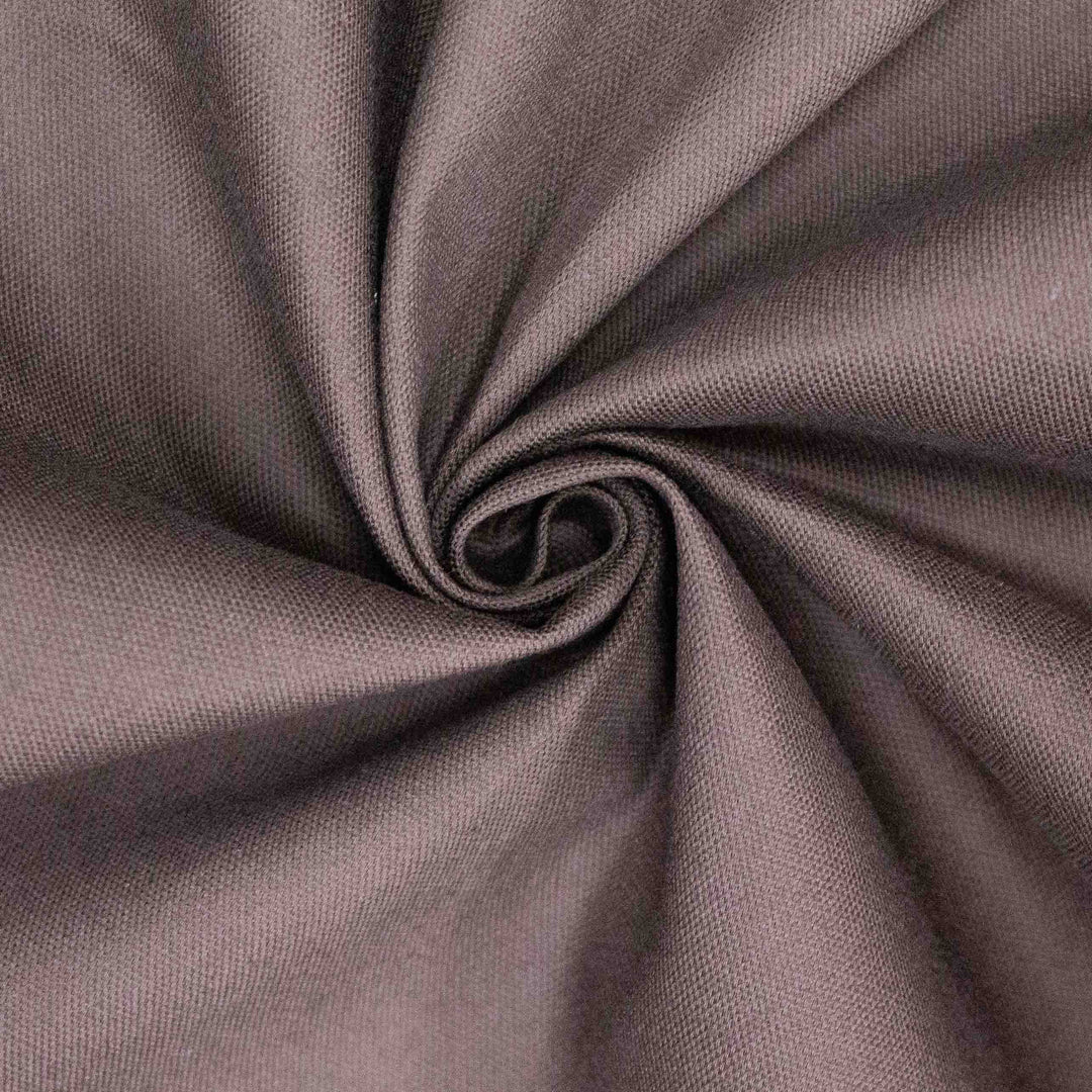 Japanese Cotton Oxford - Very Dark Brown