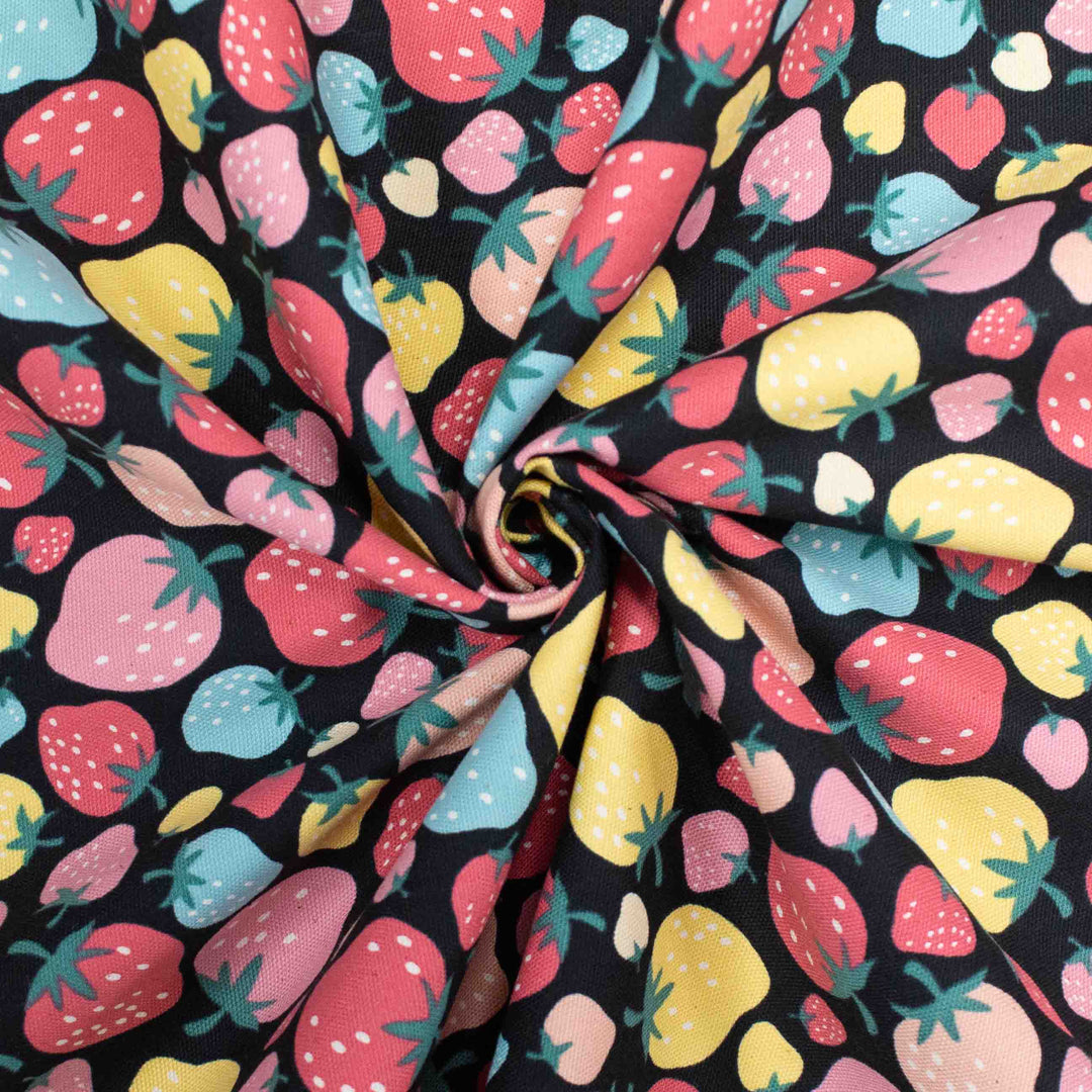 Japanese Cotton Oxford - Scandi Strawberry
