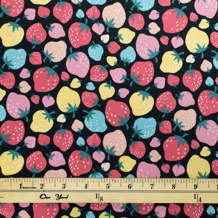 Japanese Cotton Oxford - Scandi Strawberry