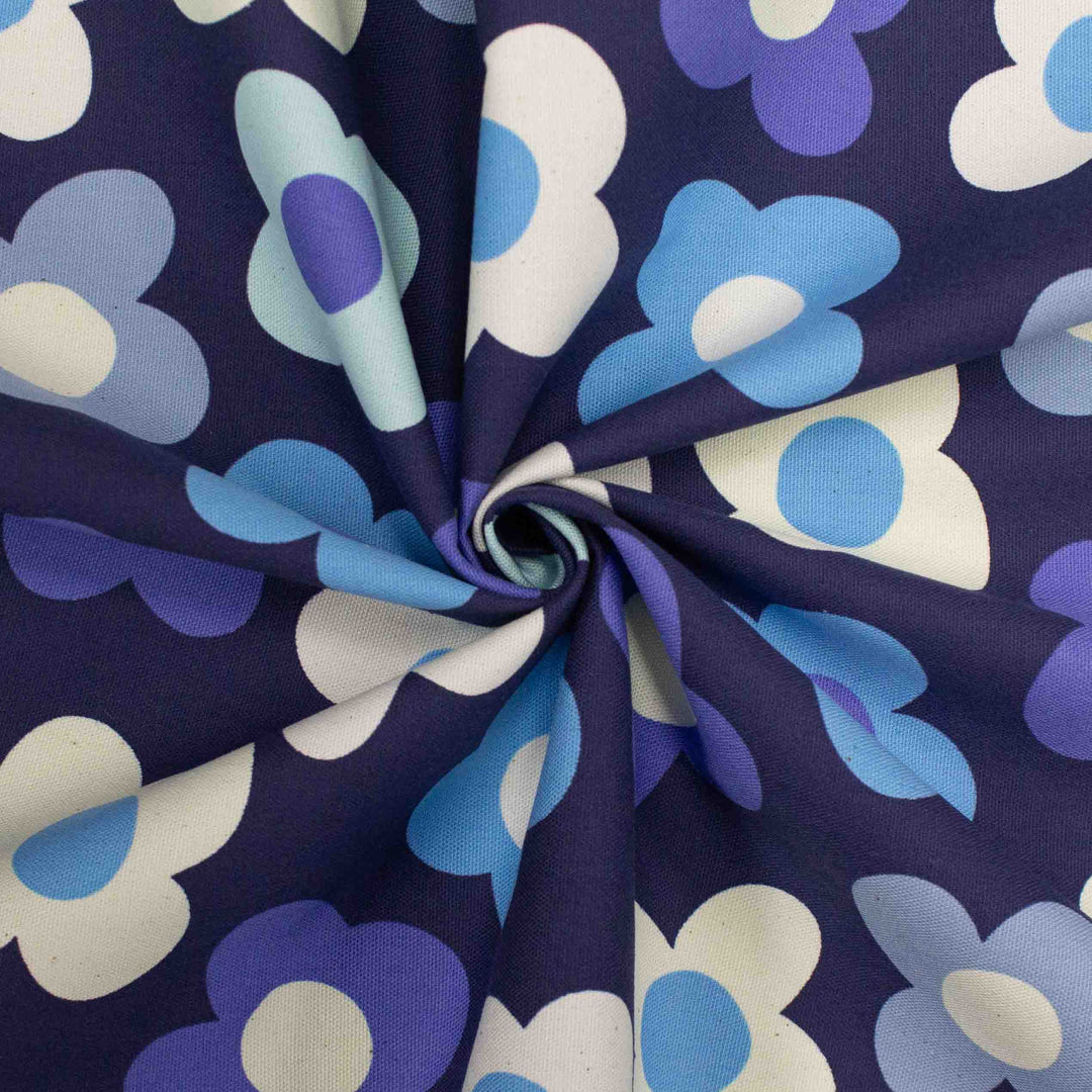 Japanese Cotton Oxford - Simple Scandi Flowers