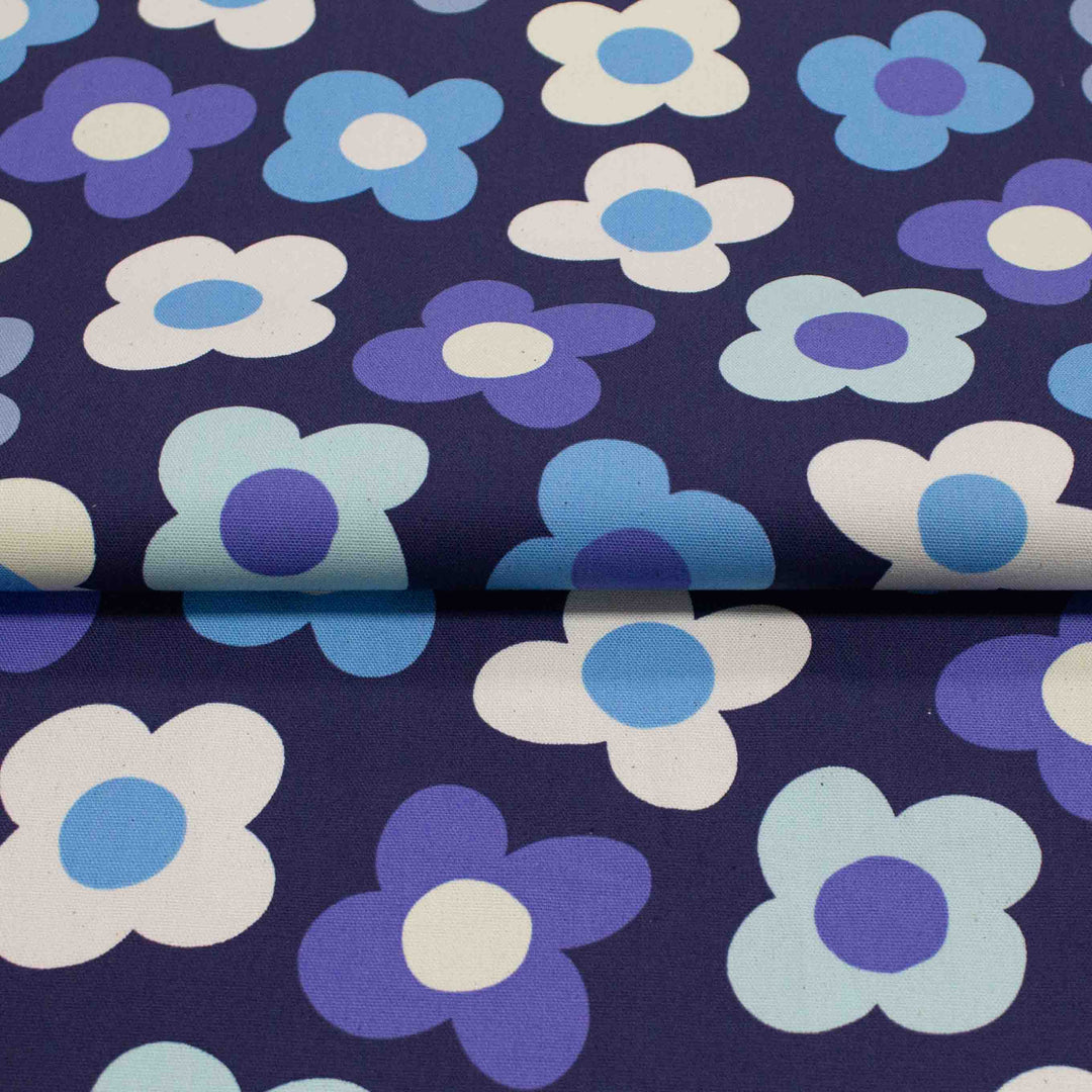 Japanese Cotton Oxford - Simple Scandi Flowers