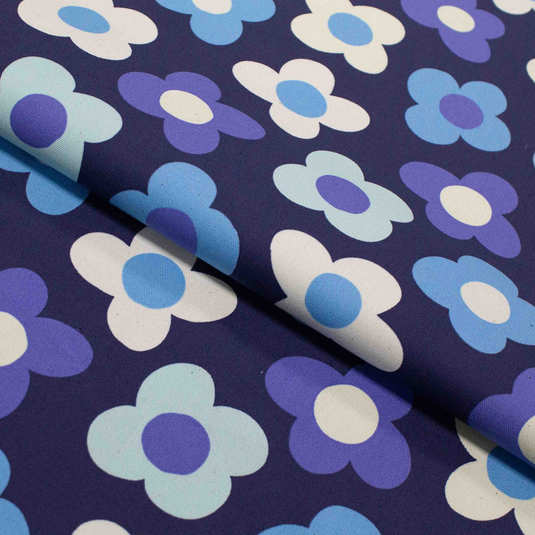 Japanese Cotton Oxford - Simple Scandi Flowers