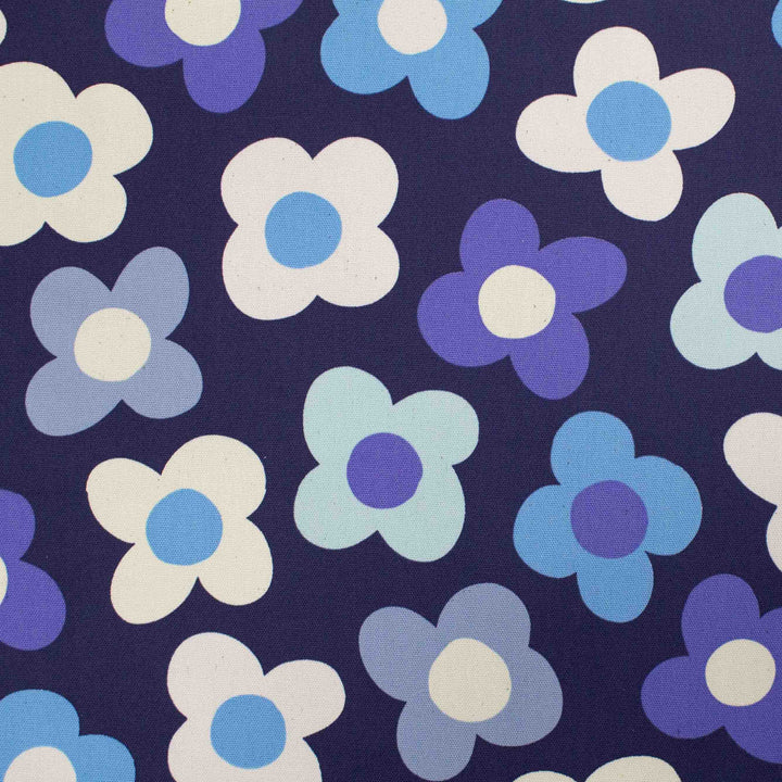 Japanese Cotton Oxford - Simple Scandi Flowers