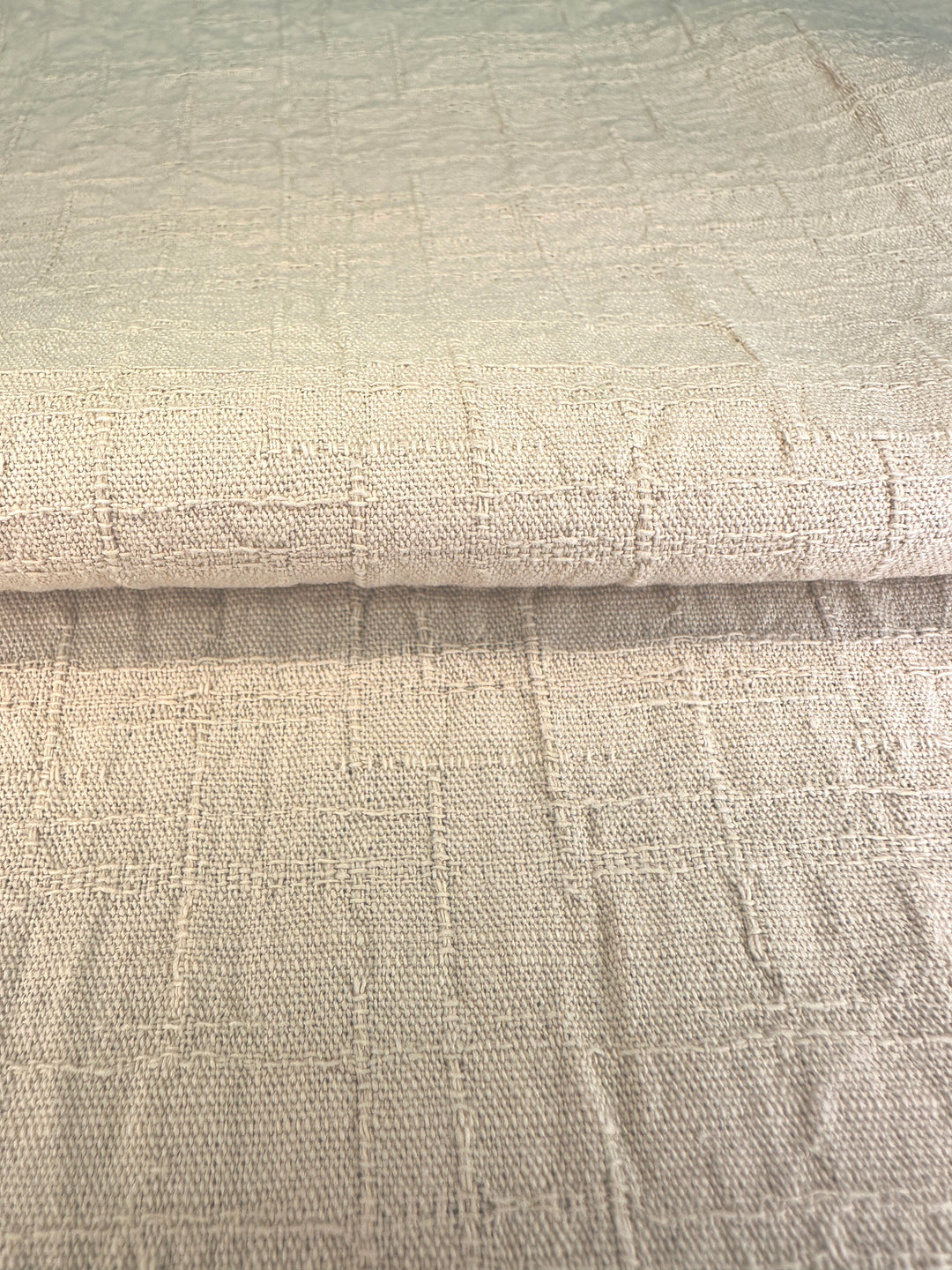 Japanese Cotton Wrinkled Dobby - Wheat