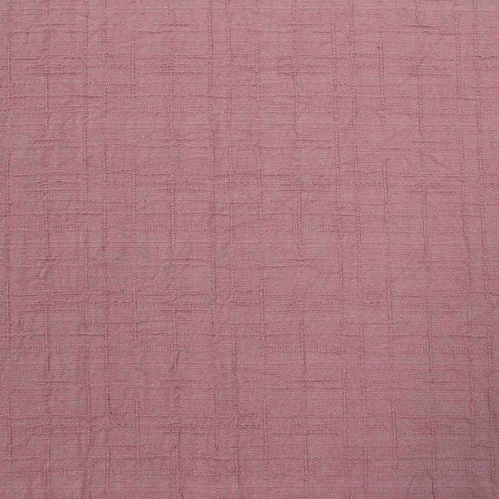 Japanese Cotton Wrinkled Dobby - Dusty Rose