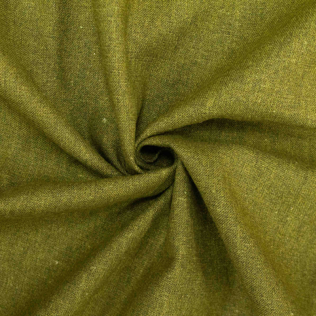 Japanese Lightweight Canvas - Distressed Dye in Forest Green