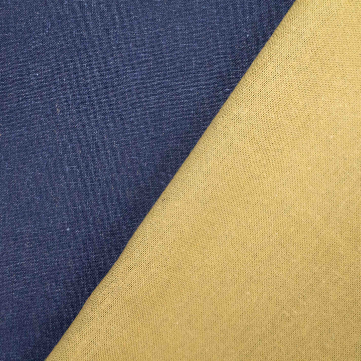 Japanese Lightweight Canvas - Distressed Dye in Indigo