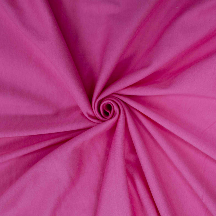 Jersey Knit - Cotton Spandex - 8oz - Hot Pink
