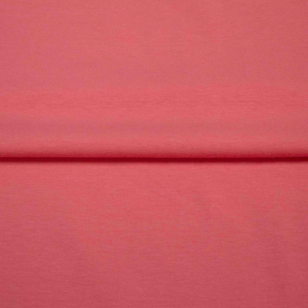 Jersey Knit - Cotton Spandex - 9.5oz - Light Coral