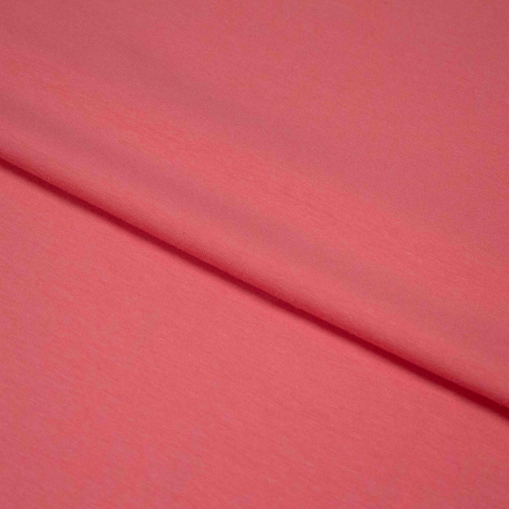 Jersey Knit - Cotton Spandex - 9.5oz - Light Coral