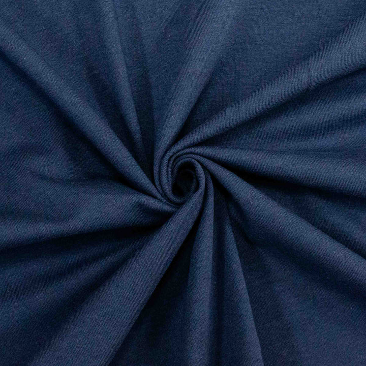 Jersey Knit - Cotton Spandex - 9.5oz - Navy
